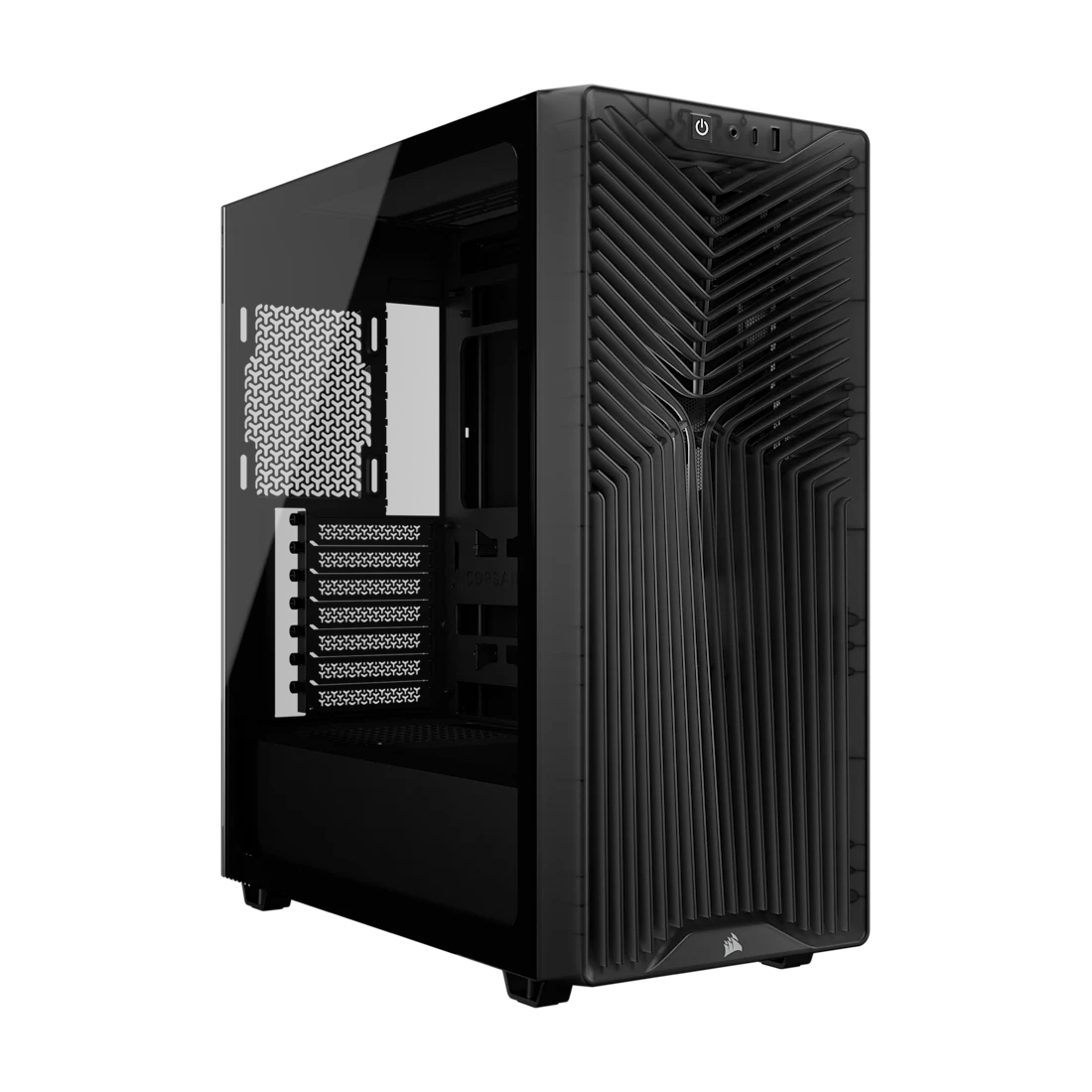 3200D RS Smoke | ATX Airflow-Gehäuse | 3× RS120 PWM | 360-mm-Radiator | USB-C 20 Gbit/s