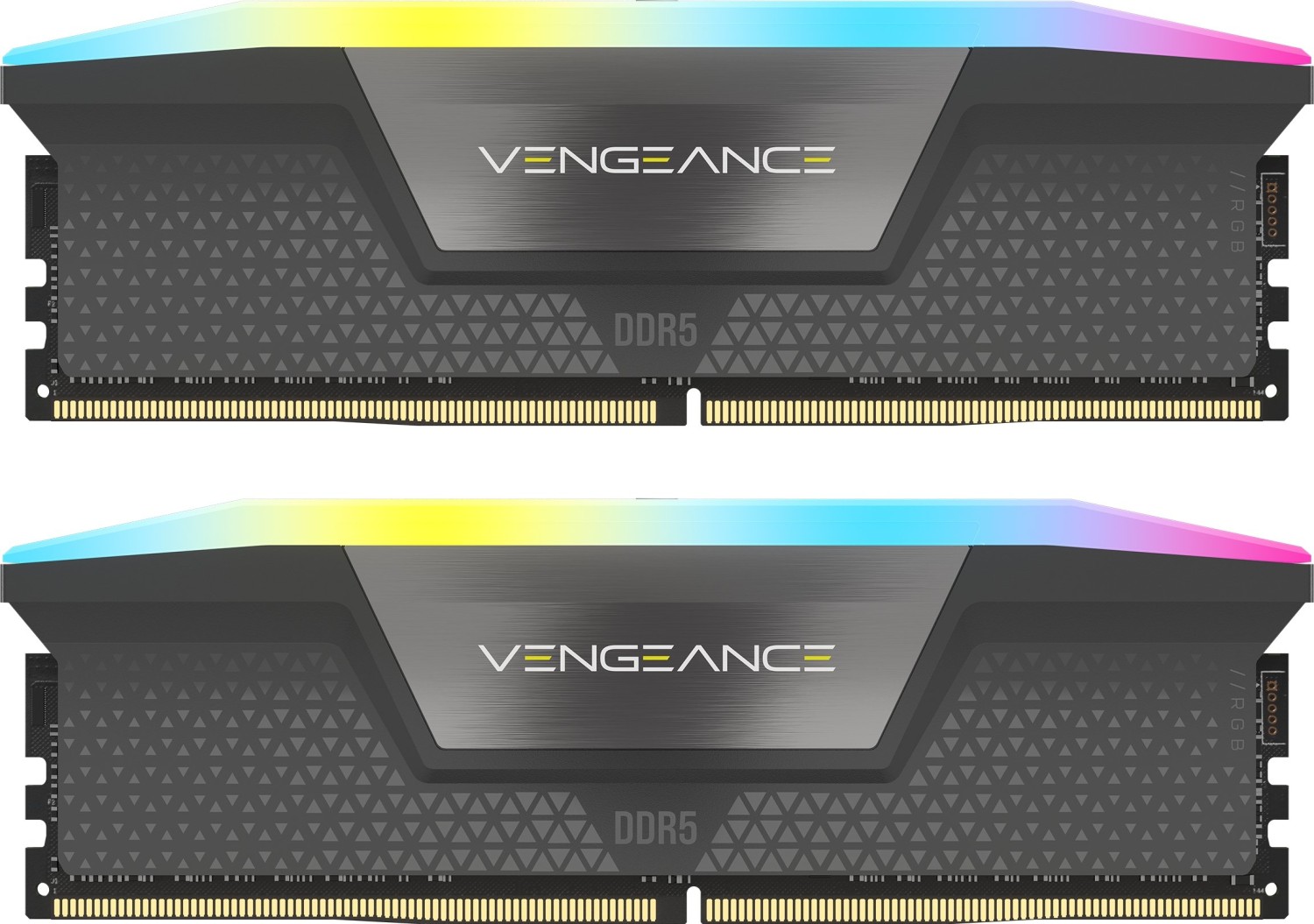 2x 16GB (32GB Kit) DDR5-6000 Corsair Vengeance RGB grau CL36 (AMD EXPO)