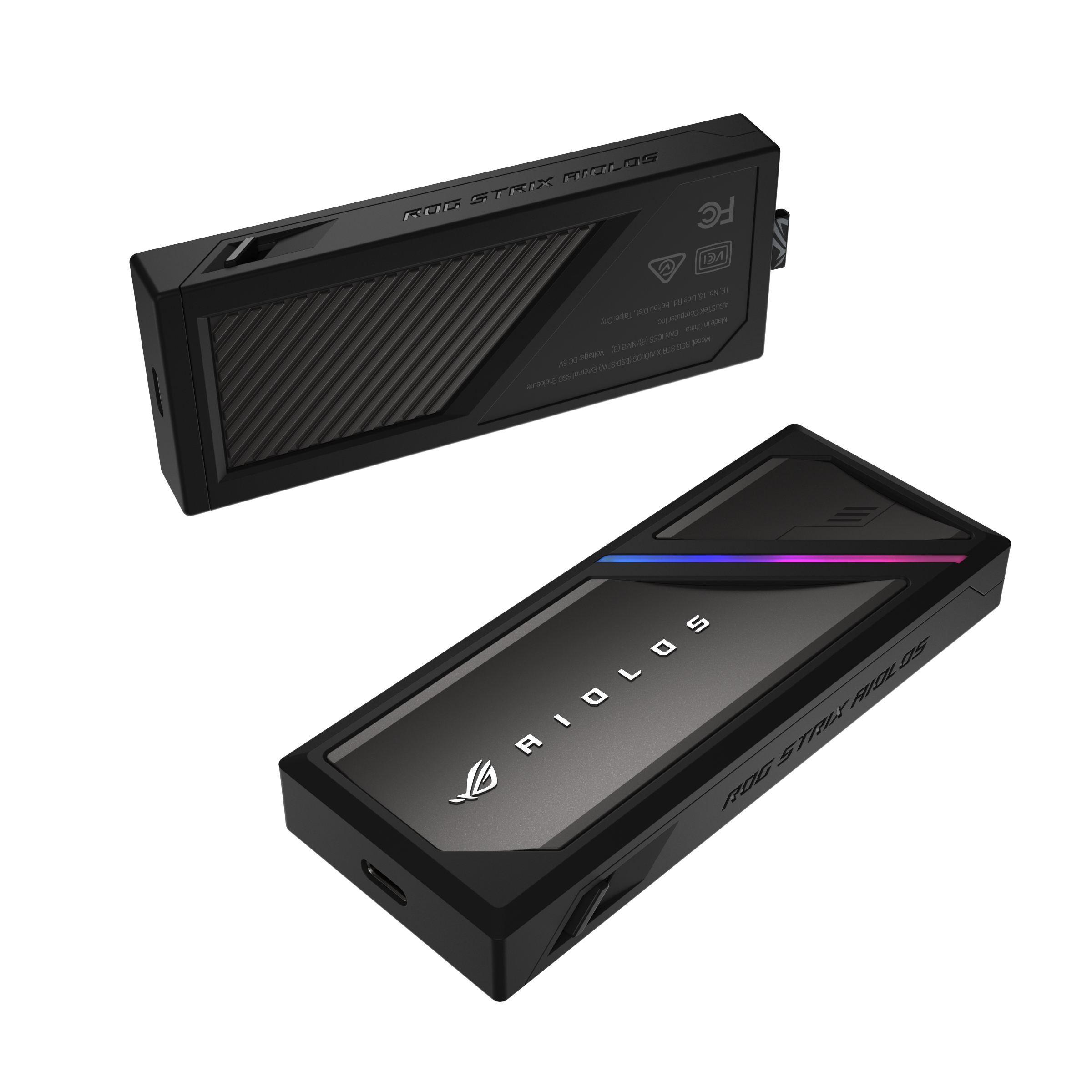 Geh USB ROG STRIX AIOLOS SSD Speichergehäuse