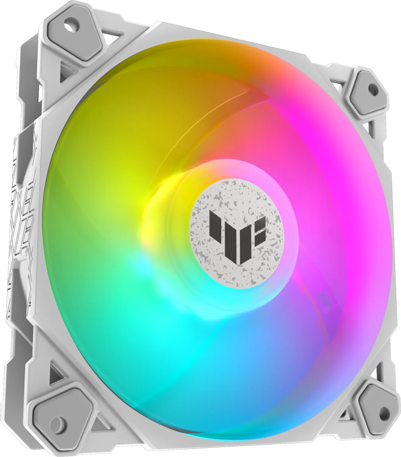 TUF Gaming TF120 ARGB - Weiß - 120mm Gehäuselüfter Single-Pack