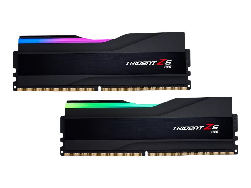 64GB DDR5-6000 G.Skill Trident Z5 RGB schwarz CL32 (2x 32GB) (Intel XMP)
