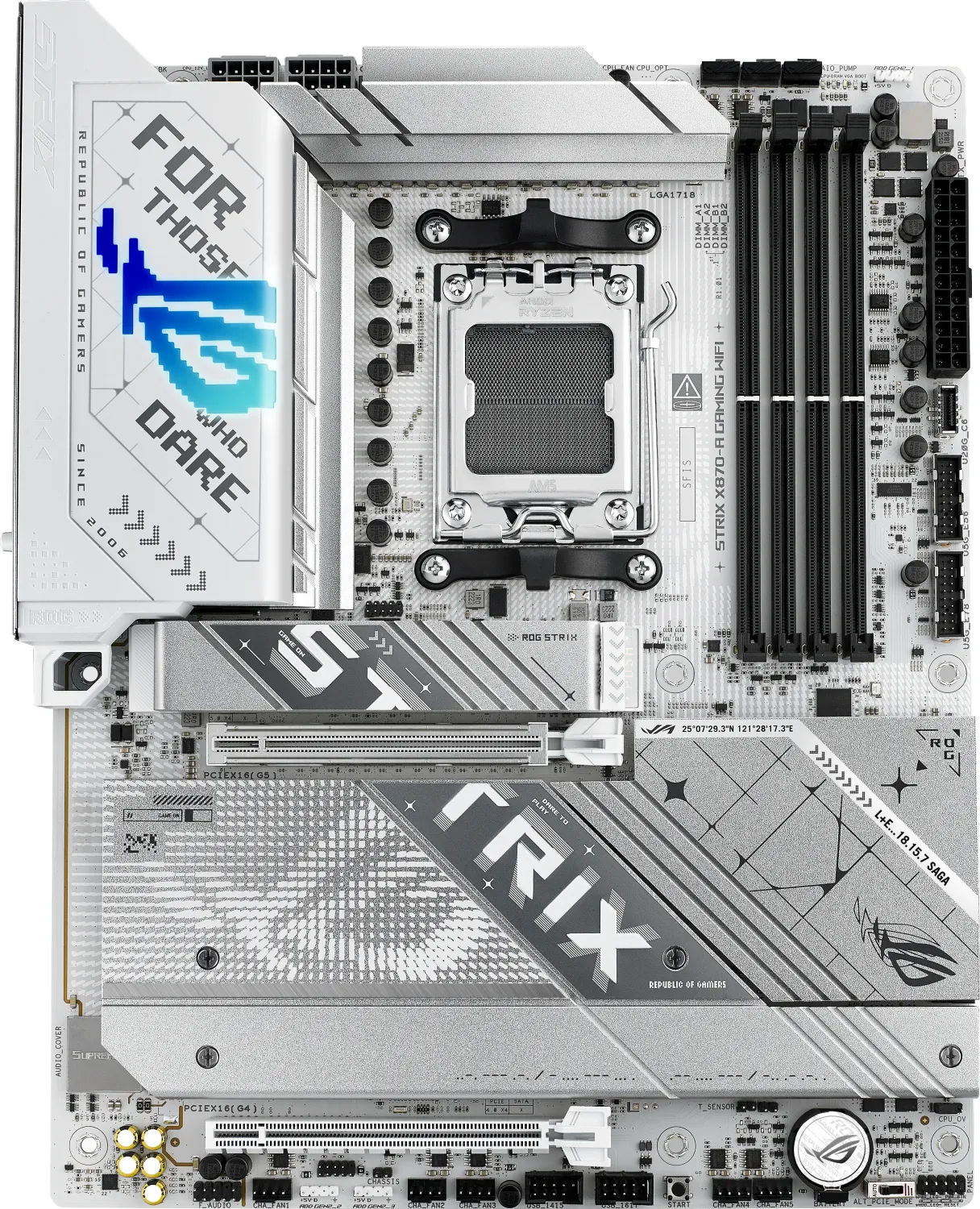 ROG Strix X870-A Gaming WIFI - AMD X870 - So. AM5 - ATX