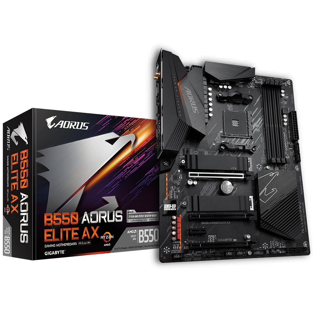 B550 Aorus Elite AX V2 - AMD B550 - So. AM4 - ATX