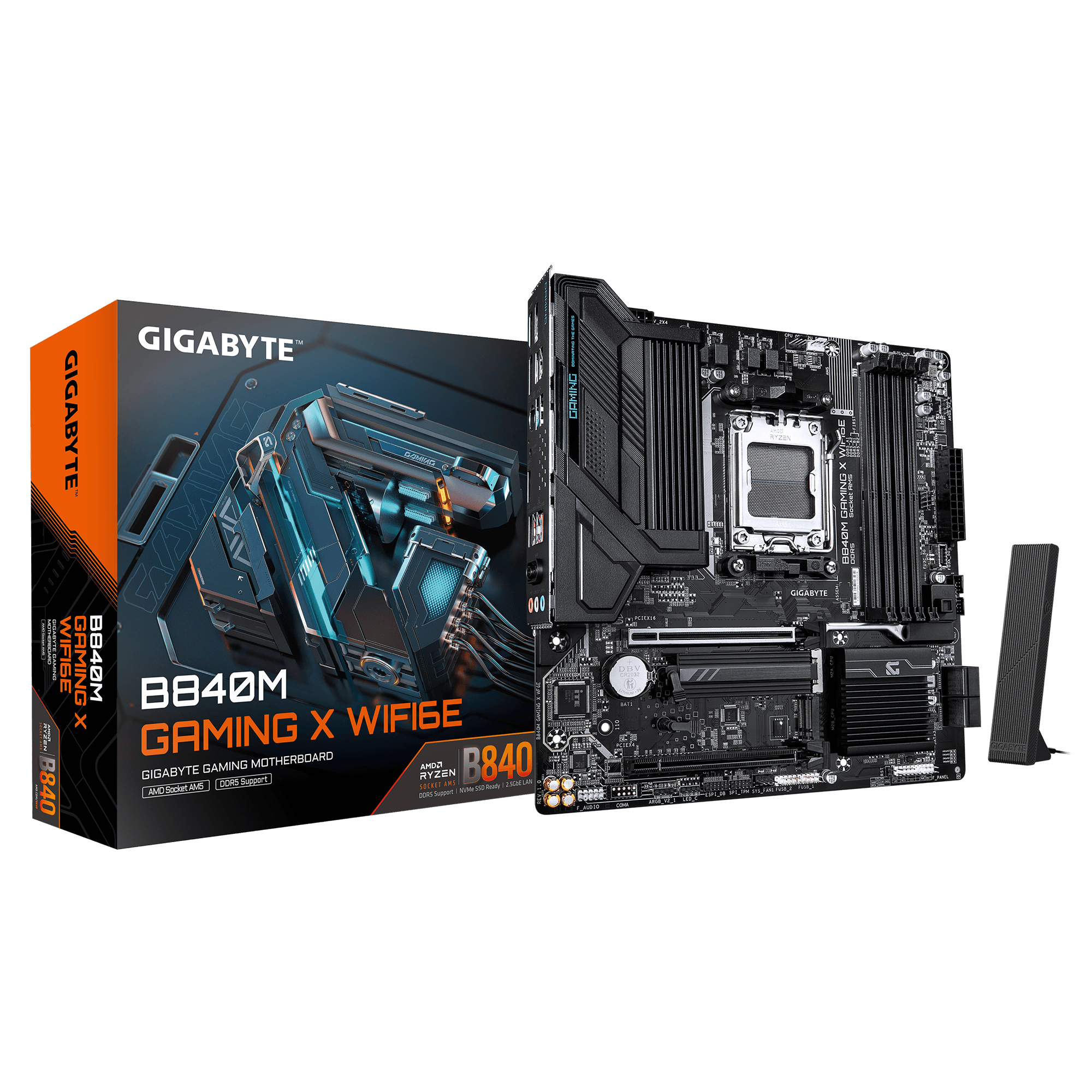 B840M Gaming X WiFi6E      (B840,AM5,mATX,DDR5)