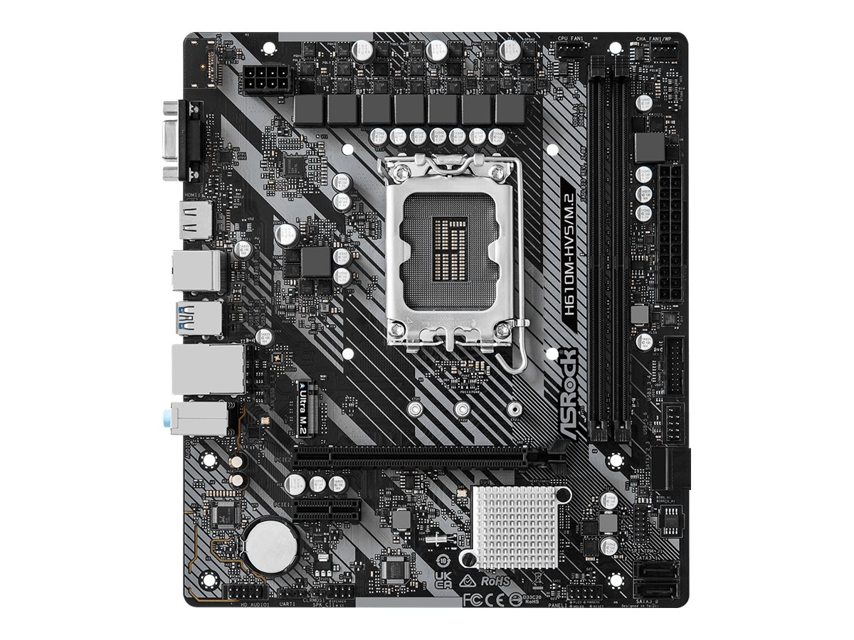 H610M-HVS/M.2 R2.0 - Intel H610 - So. 1700 - mATX