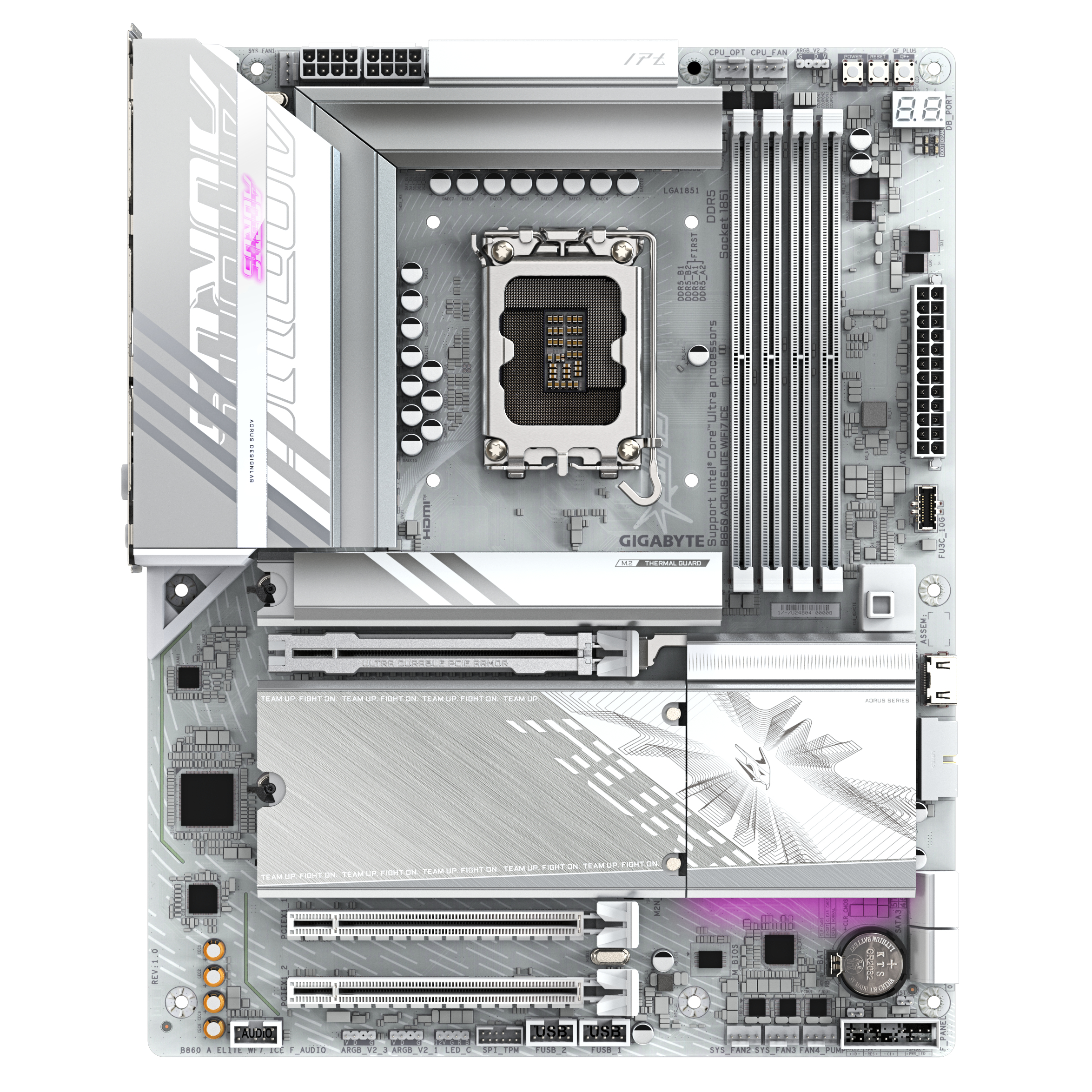B860 AORUS ELITE WIFI7 ICE        (B860,S1851,ATX,DDR5)