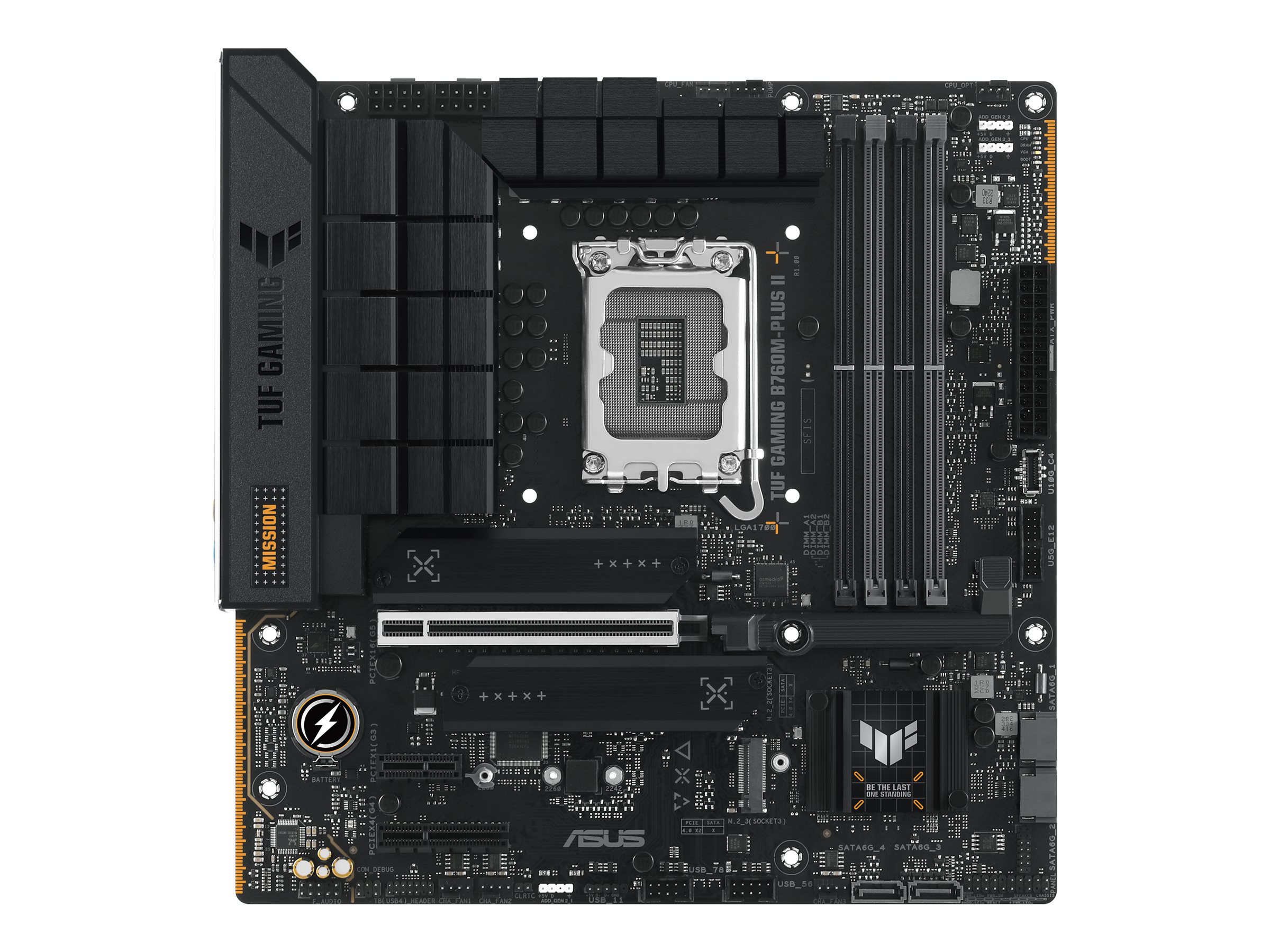 TUF Gaming B760M-Plus II (DDR5) - Intel B760 - So. 1700 - mATX