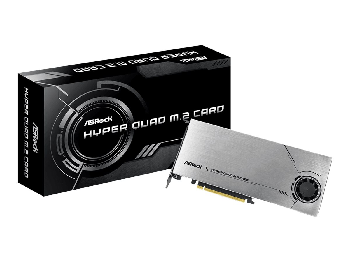 Hyper Quad M.2 Card PCIe Gen4 x16 für 4x SSD