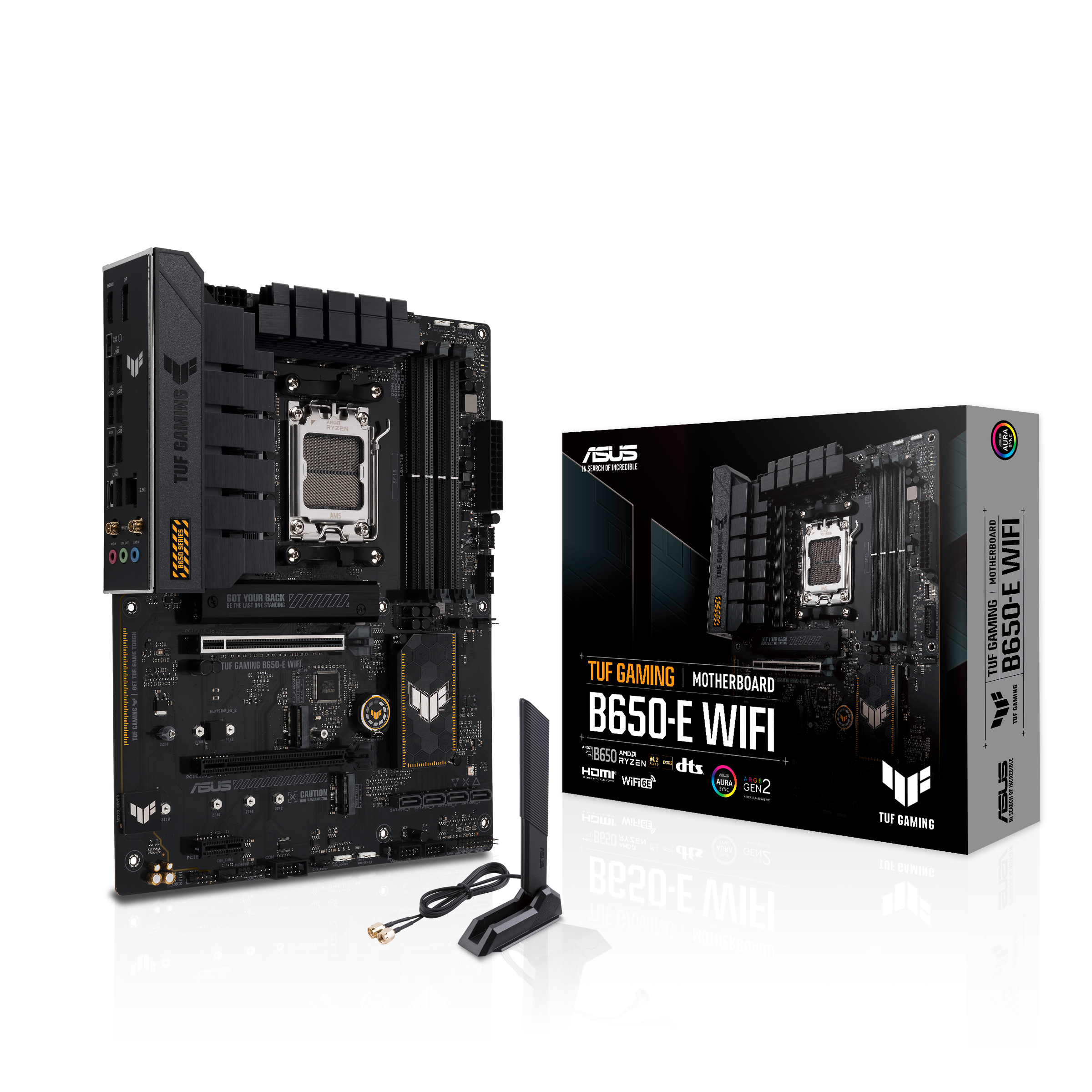TUF Gaming B650-E WIFI - AMD B650 - So. AM5 - ATX