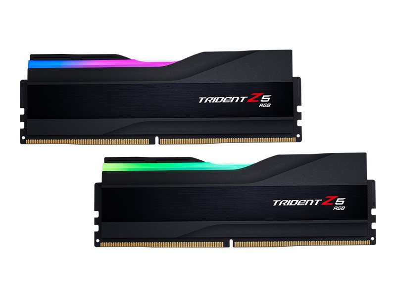 2x 32GB (64GB Kit) DDR5-6000 G.Skill Trident Z5 RGB schwarz CL36 (Intel XMP)