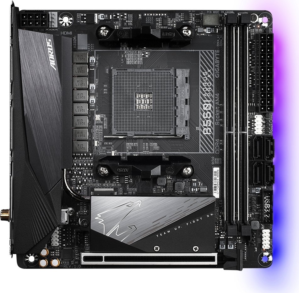 B550I Aorus Pro AX - AMD B550 - So. AM4 - ITX