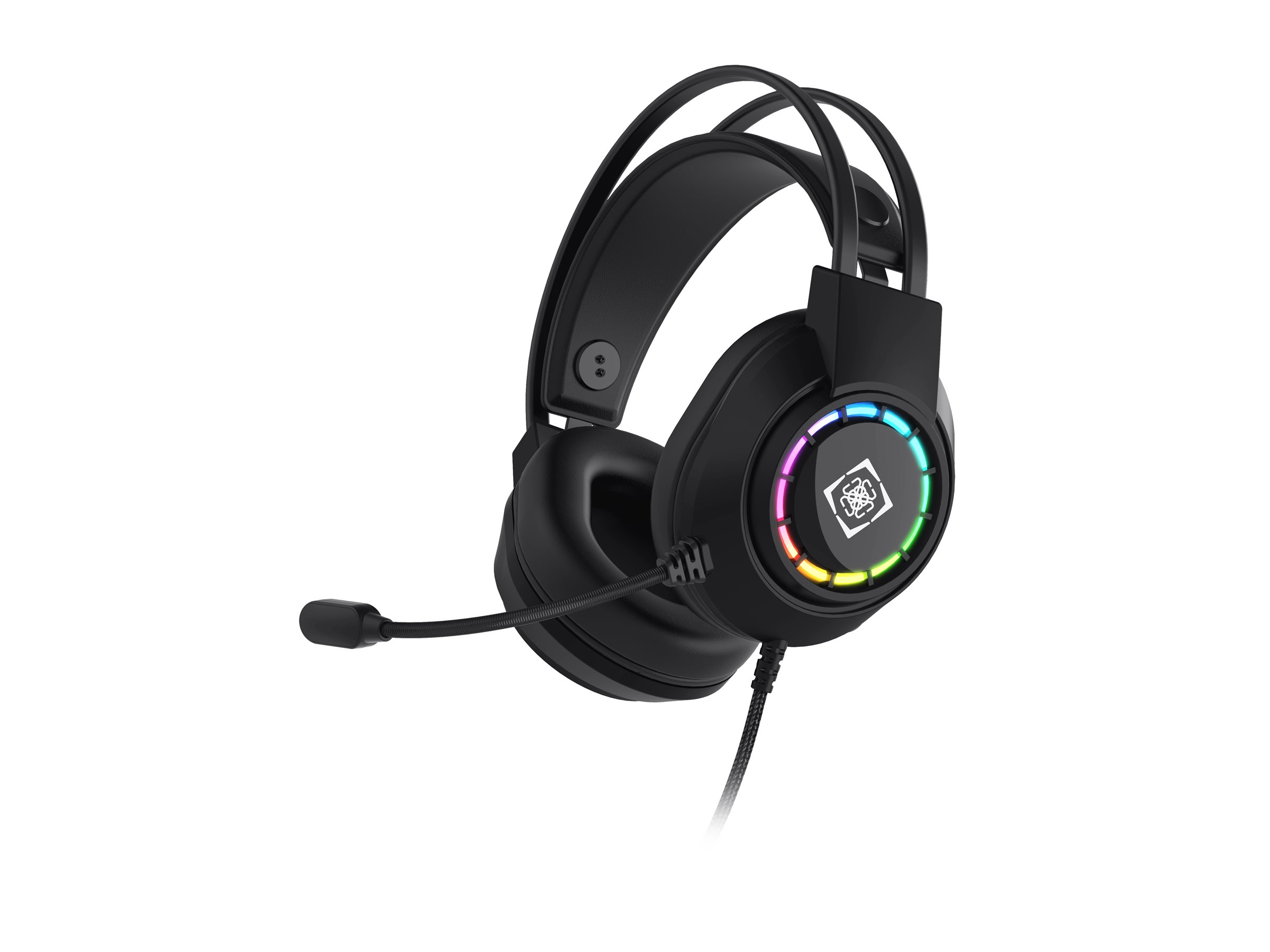 Headset Gaming Stereo DH2020 USB RGB schwarz
