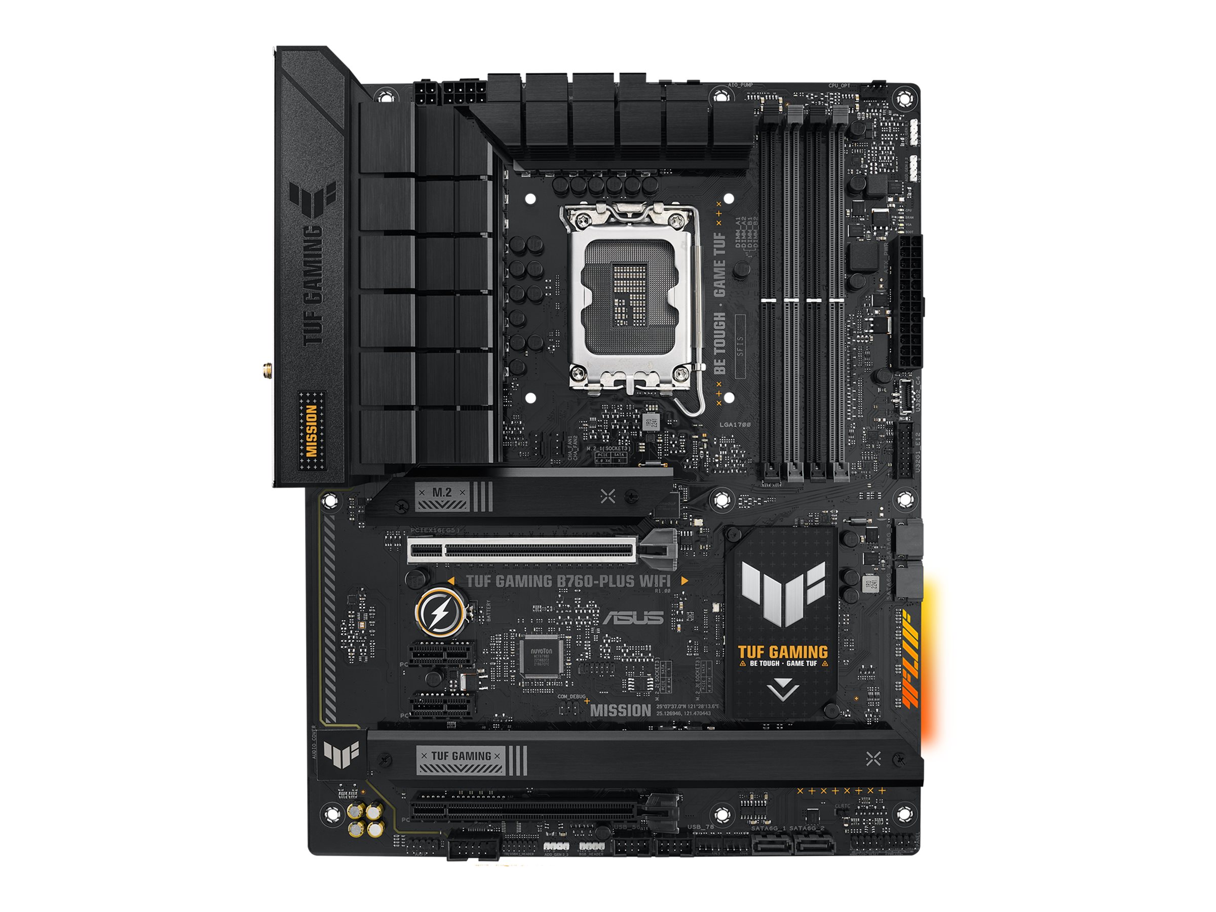 TUF Gaming B760-Plus WIFI (DDR5) - Intel B760 - So. 1700 - ATX