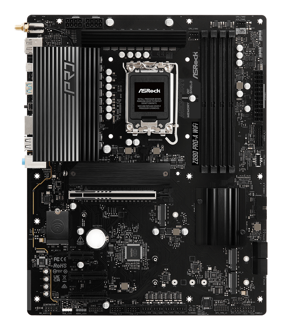 Z890 Pro-A WiFi          1851 ATX  HDMI/DP/USB-C DDR5 retail