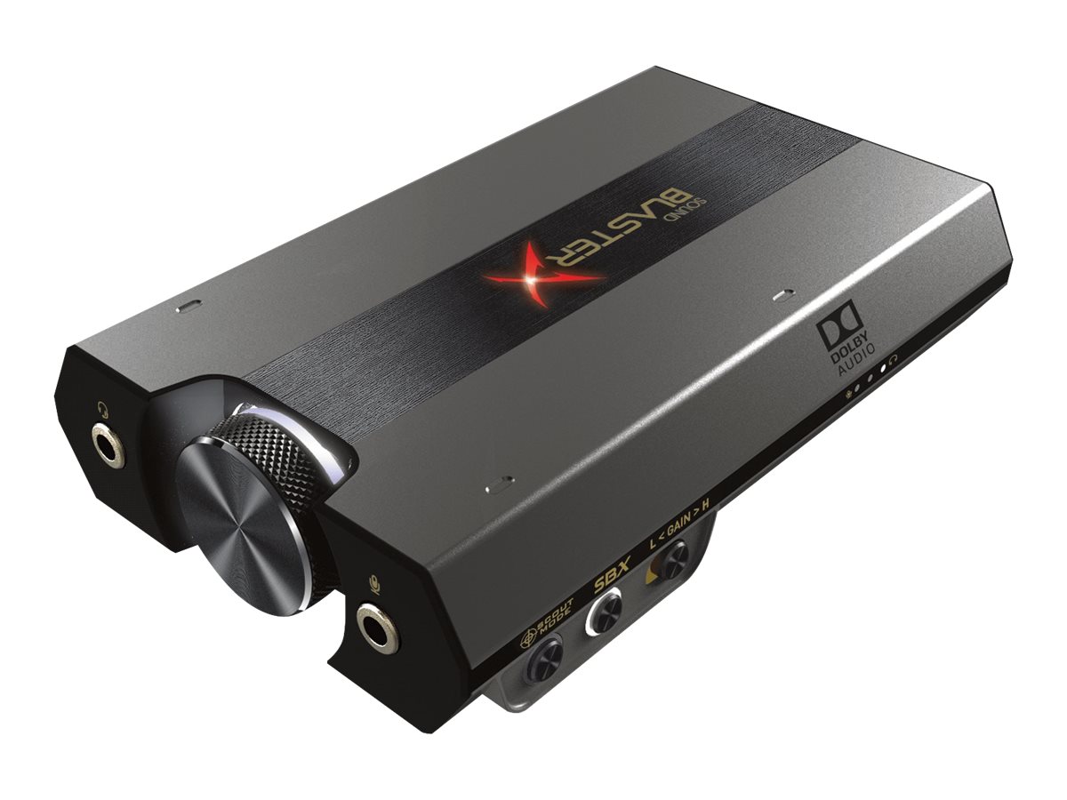 Creative Soundkarte Sound BlasterX G6 7.1 HD USB-C extern