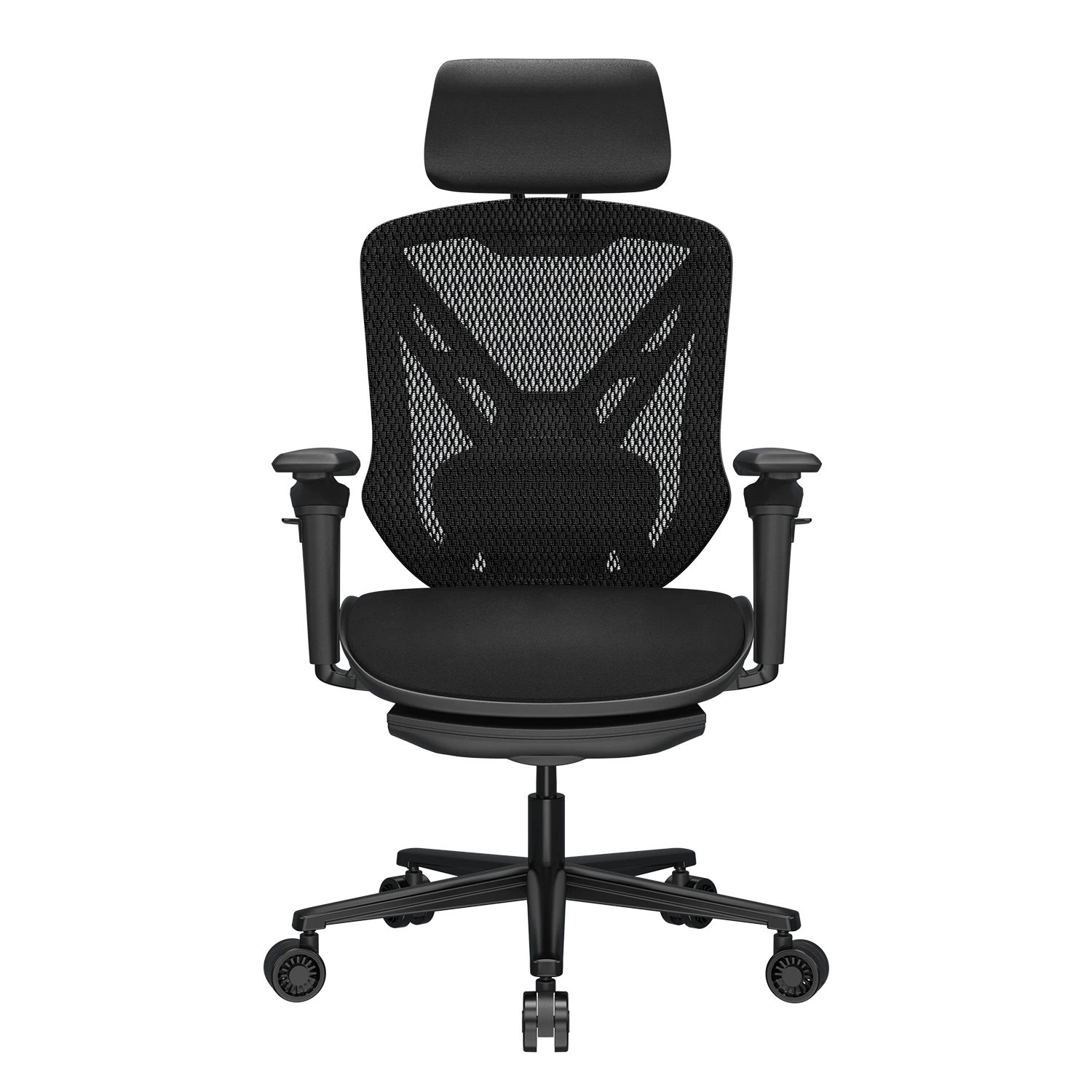 Speeder NEO – Gaming/Office-Stuhl mit Netzrückenlehne, bis 120 kg, Schwarz