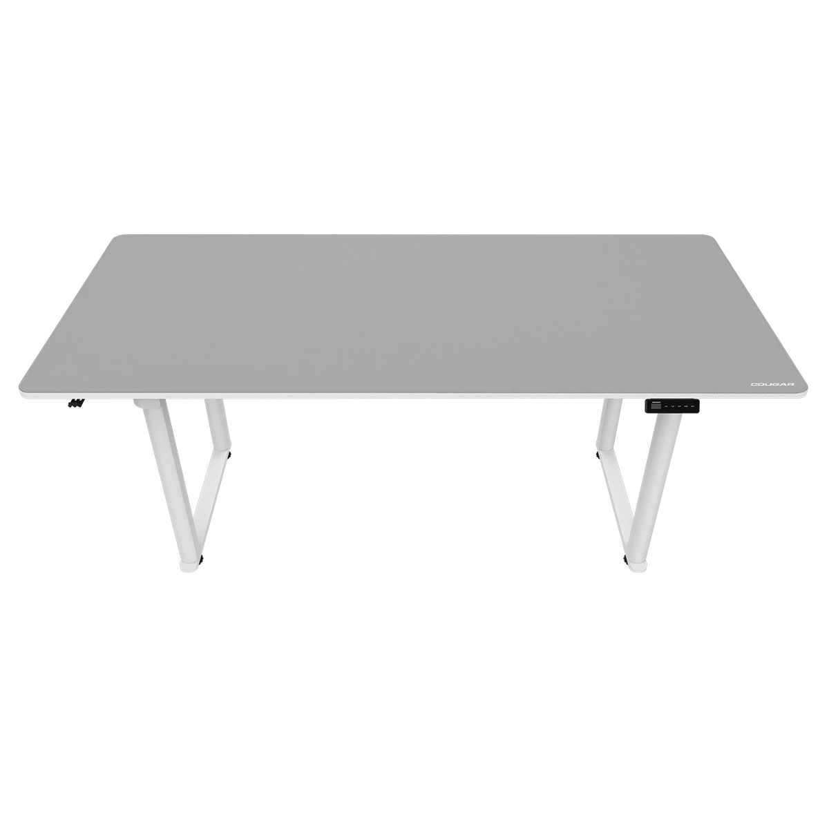 E-Grav 180 Gaming-Schreibtisch, elektrisch höhenverstellbar, 180 x 80 cm, Weiß
