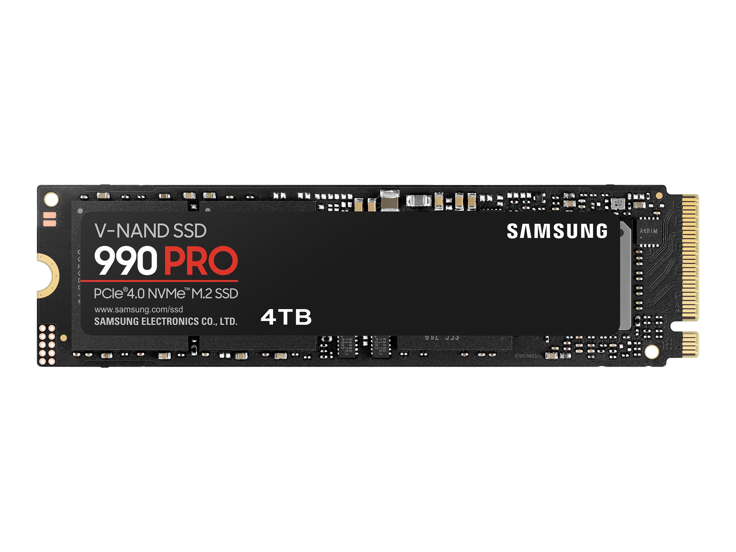 990 Pro 4TB - PCIe 4.0 - M.2 NVMe SSD
