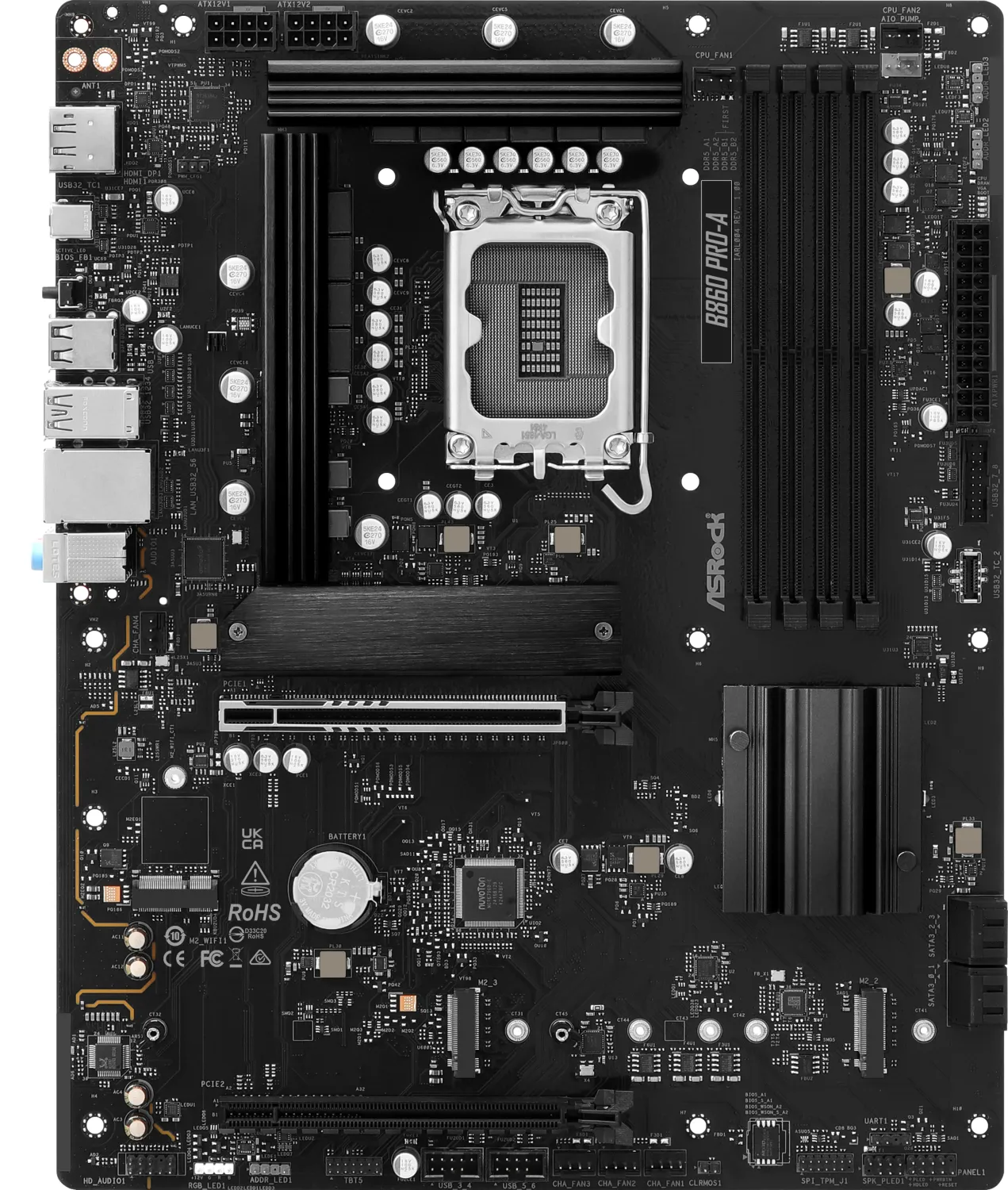 AsRock B860 Pro-A - Intel B860 - So. 1851 - ATX