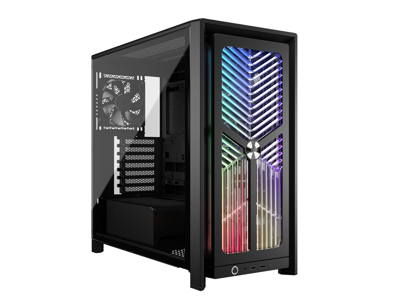 Midi FRAME 4000X RS Mid-Tower, Black