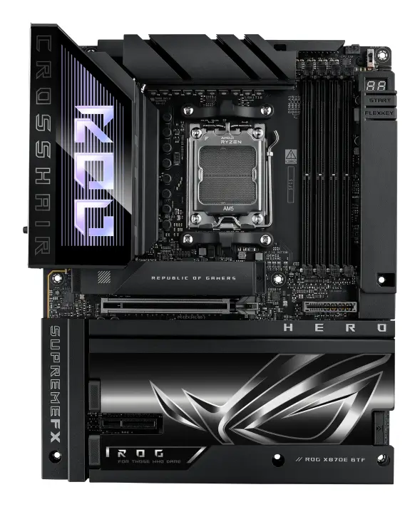 ROG CROSSHAIR X870E HERO BTF      (AMD,AM5,DDR5,ATX)