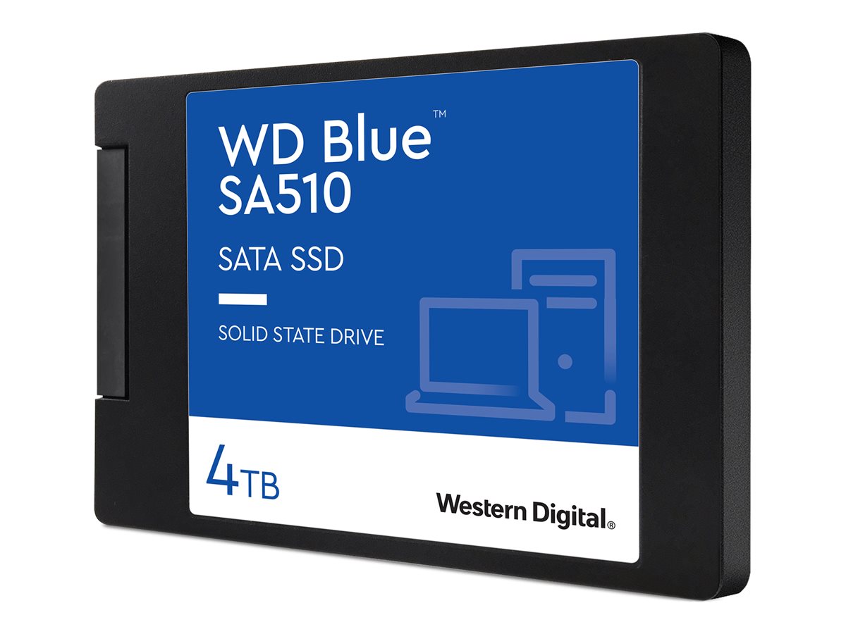 SSD WD Blue   2,5" (6.4cm)   4TB SATA3   SA510     7mm