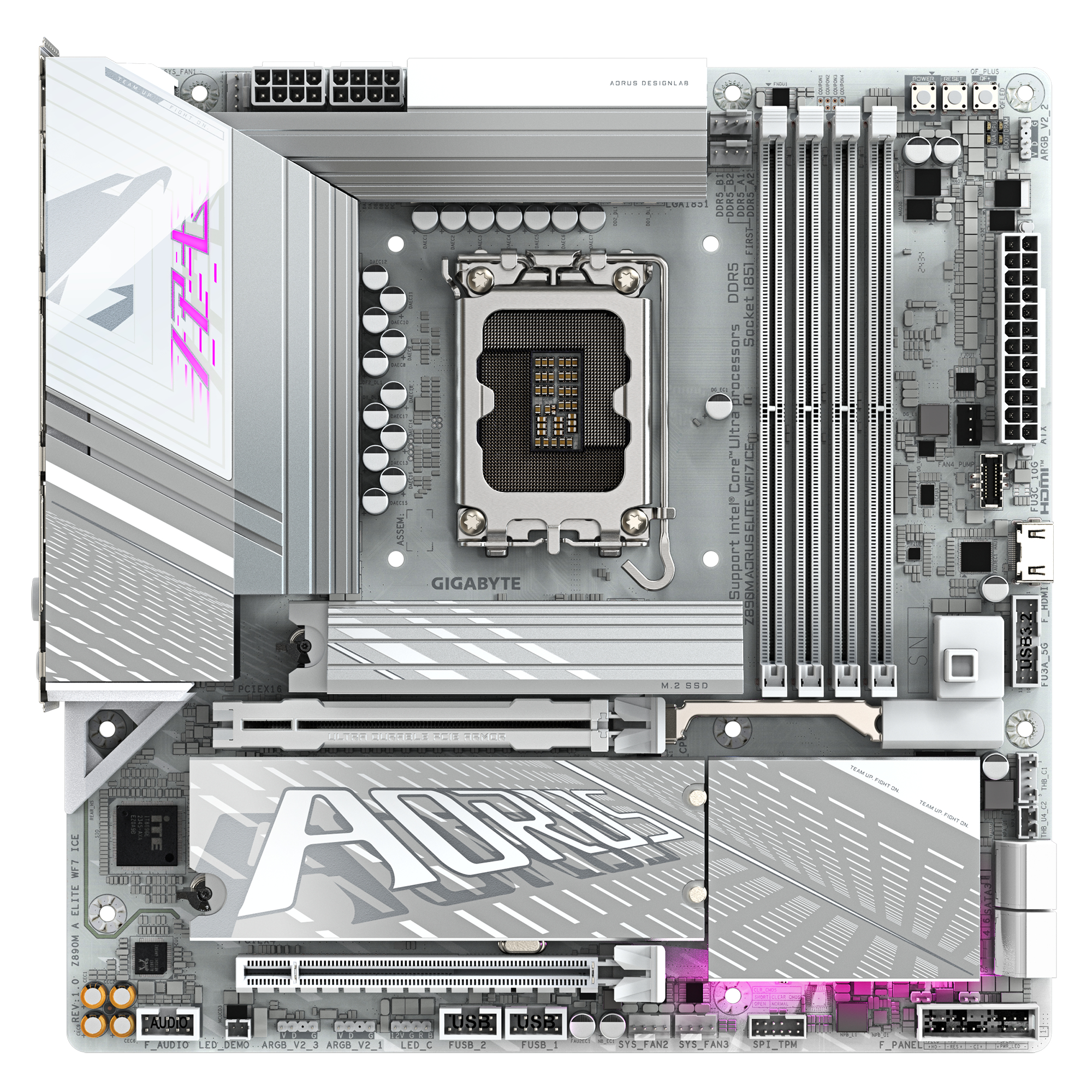 Z890M Aorus Elite WIFI7 ICE       (Z890,S1851,mATX,DDR5)