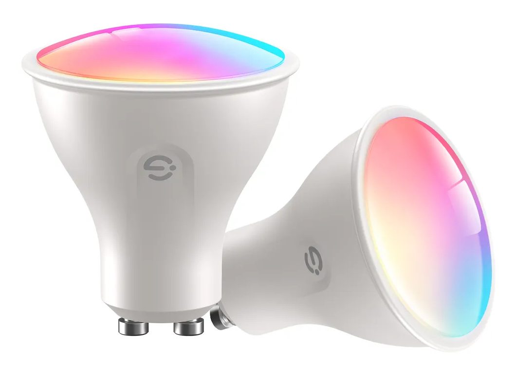 RGBWW Smart LED Light Bulb E27 400 Lumen (2 Pack)