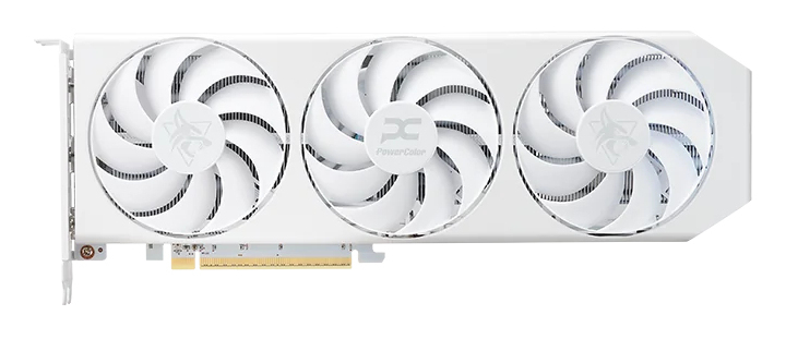 Radeon RX9060XT Hellhound Spectral White OC 16GB
