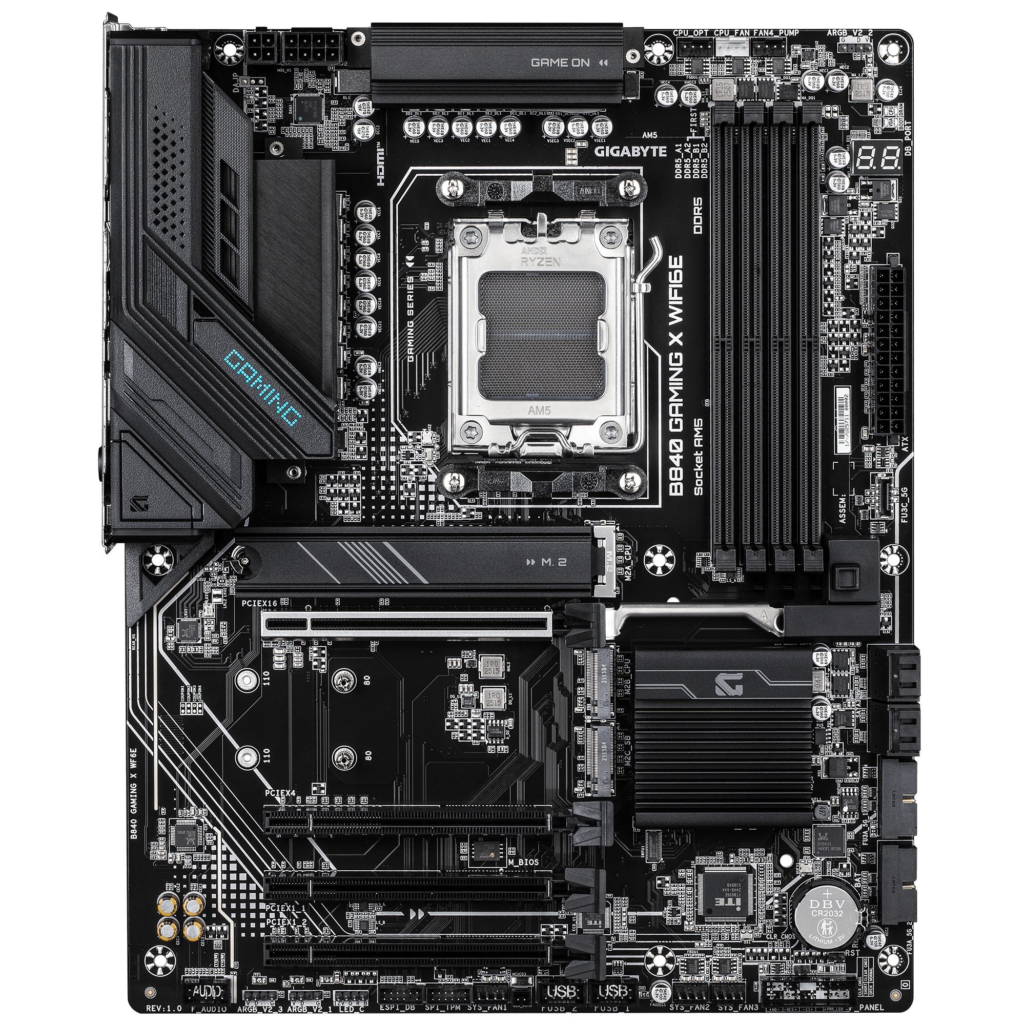B840 GAMING X WIFI6E        (B840,AM5,ATX,DDR5)