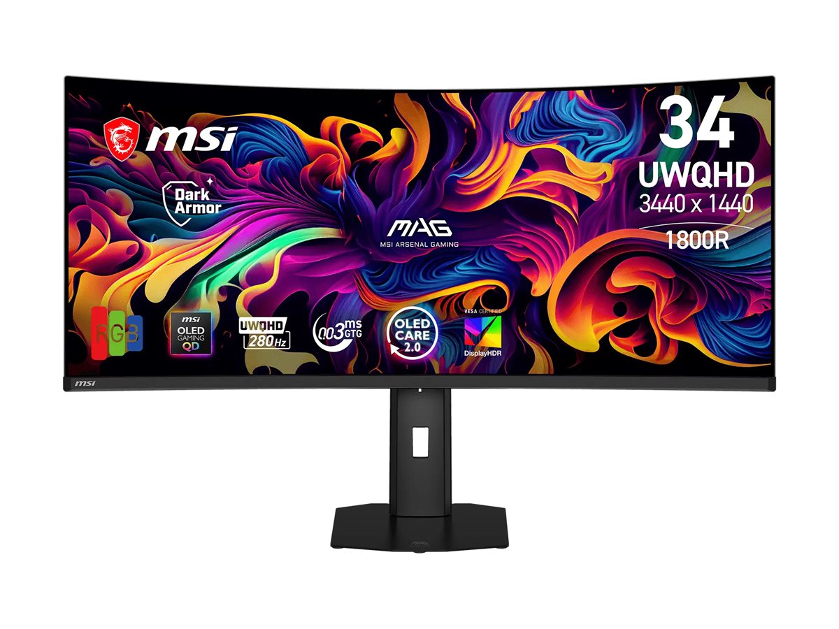 MAG 341CQPDE QD-OLED X28 86,36cm UWQHD 21:9 QD-OLED HDMI