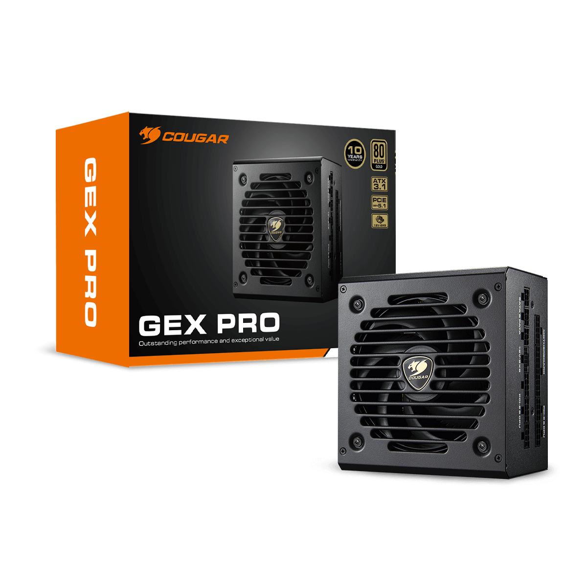 Netzteil GEX PRO 850W ATX3.1 / 80 Plus Gold / Modular