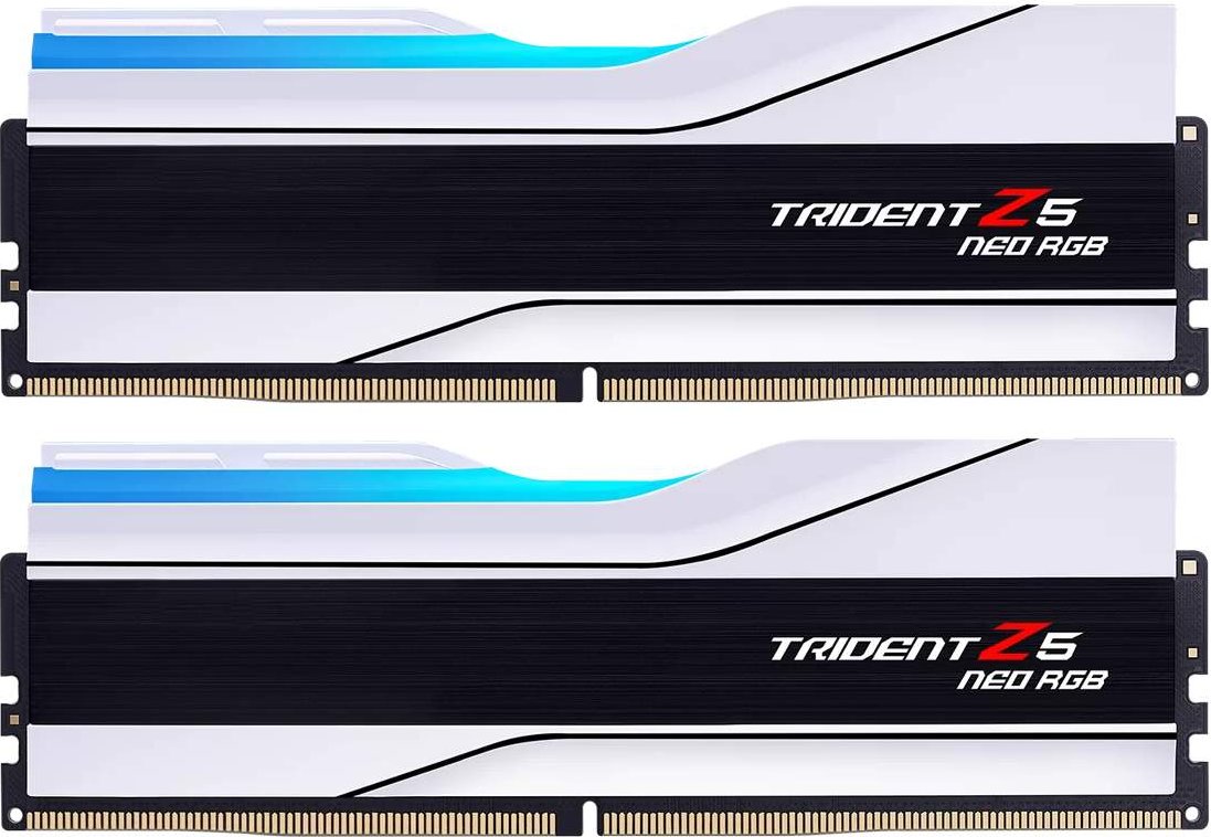 2x 16GB (32GB Kit) DDR5-6000 G.Skill Trident Z5 NEO RGB weiß CL30 (AMD EXPO)