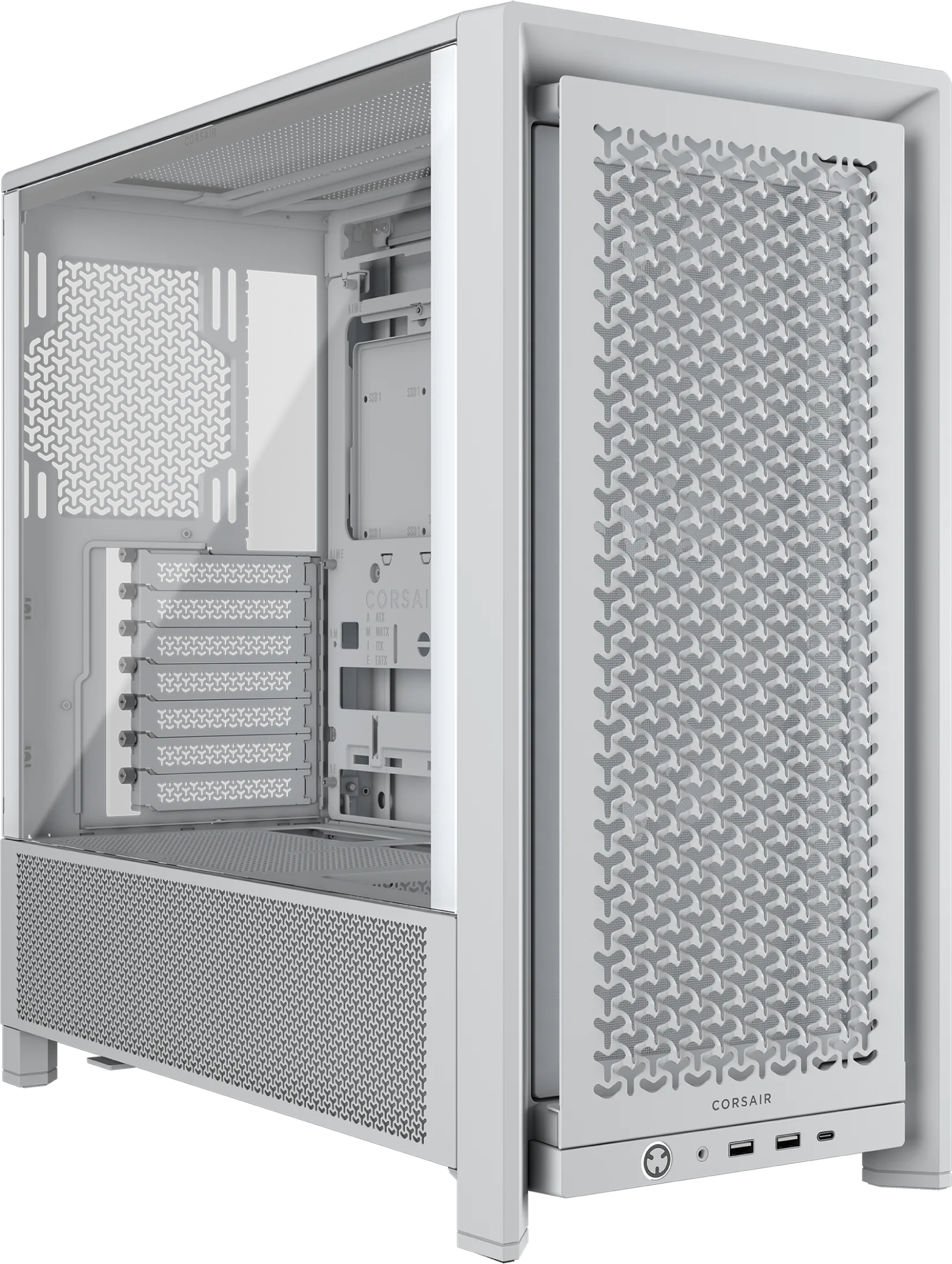 Midi FRAME 4000D RS Mid-Tower, White