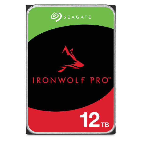 IronWolf Pro + Rescue 12TB HDD (ST12000NT001)