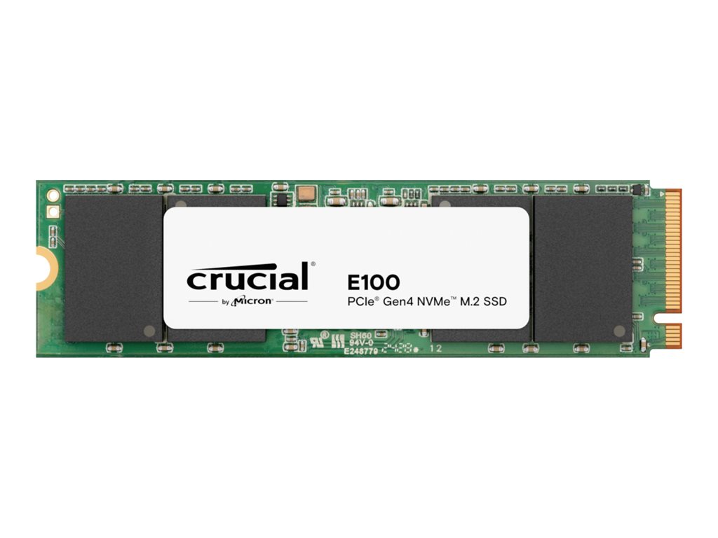 SSD    2TB Crucial M.2  (2280)  E100 Gen4 NVMe PCIe intern retail
