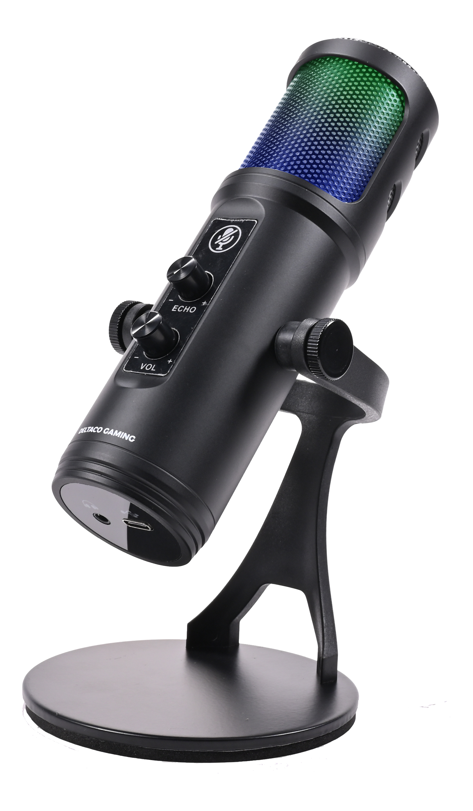Gaming RGB Streaming Mikrofon schwarz