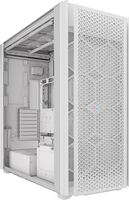 9000D RGB Airflow - Weiß - Glasfenster (Versand per Spedition)