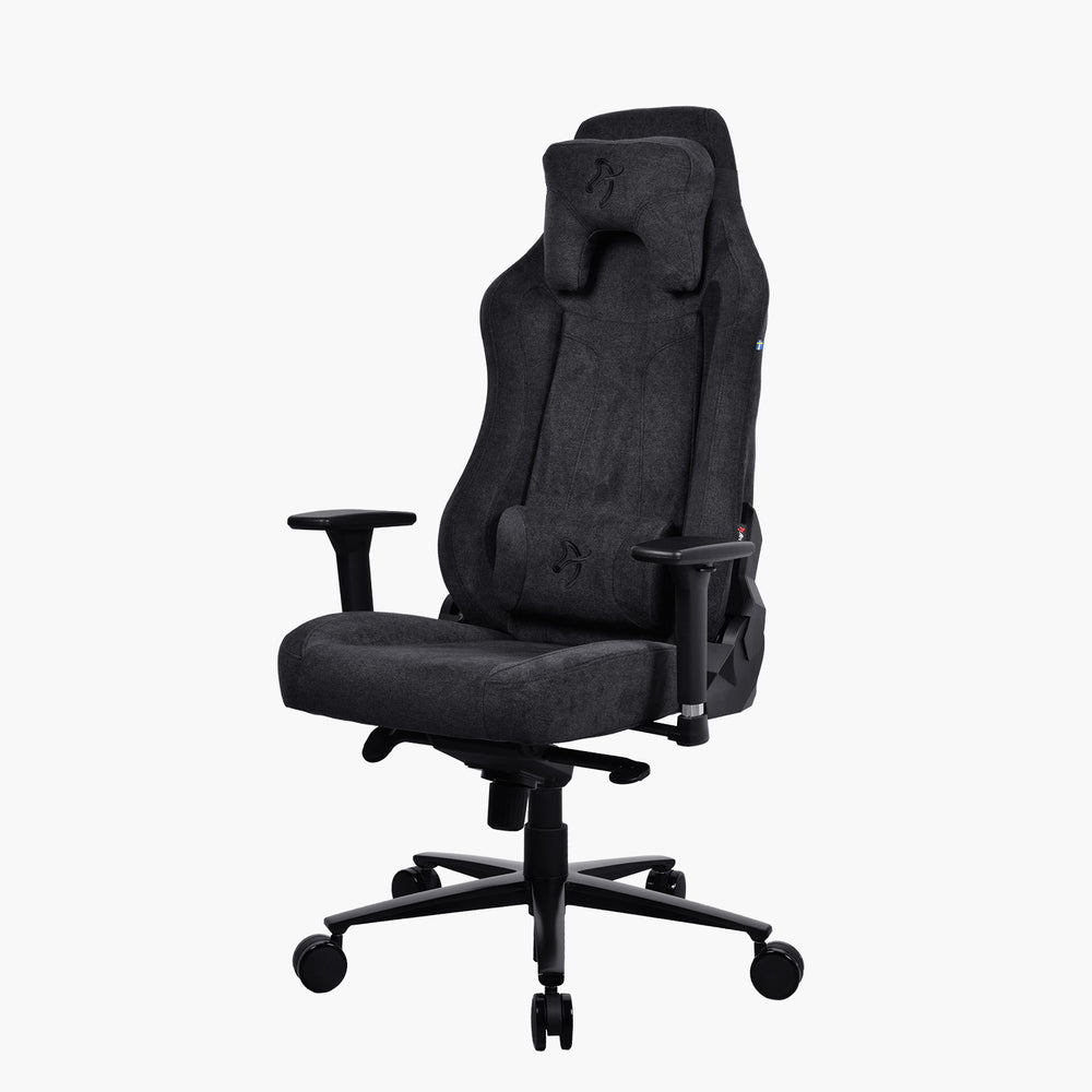 Gaming Stuhl Vernazza Pure Black SoftFabric