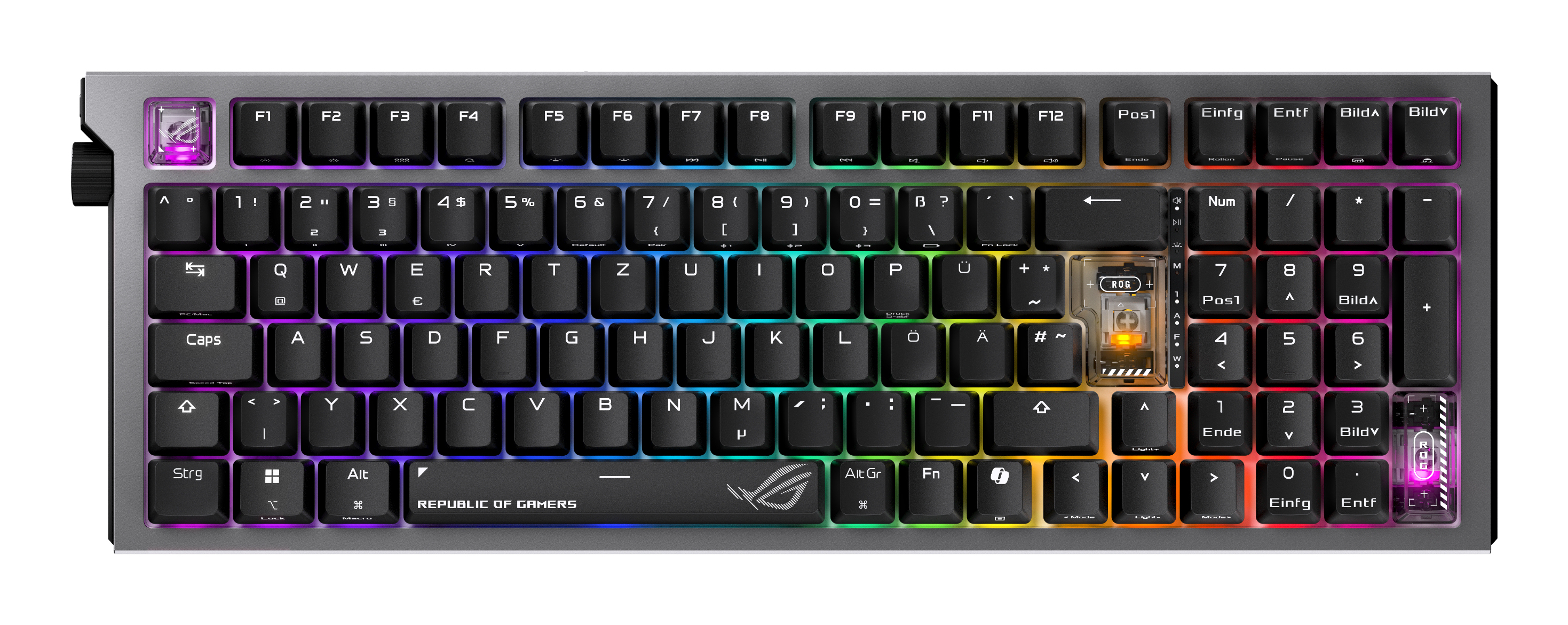 TASTATUR ROG STRIX MORPH 96 WL DE