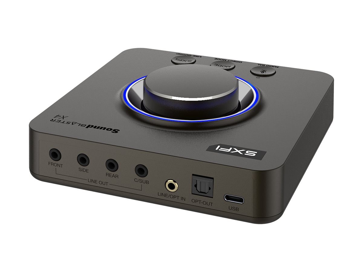 Creative Soundkarte Sound Blaster X4 SXFI             extern