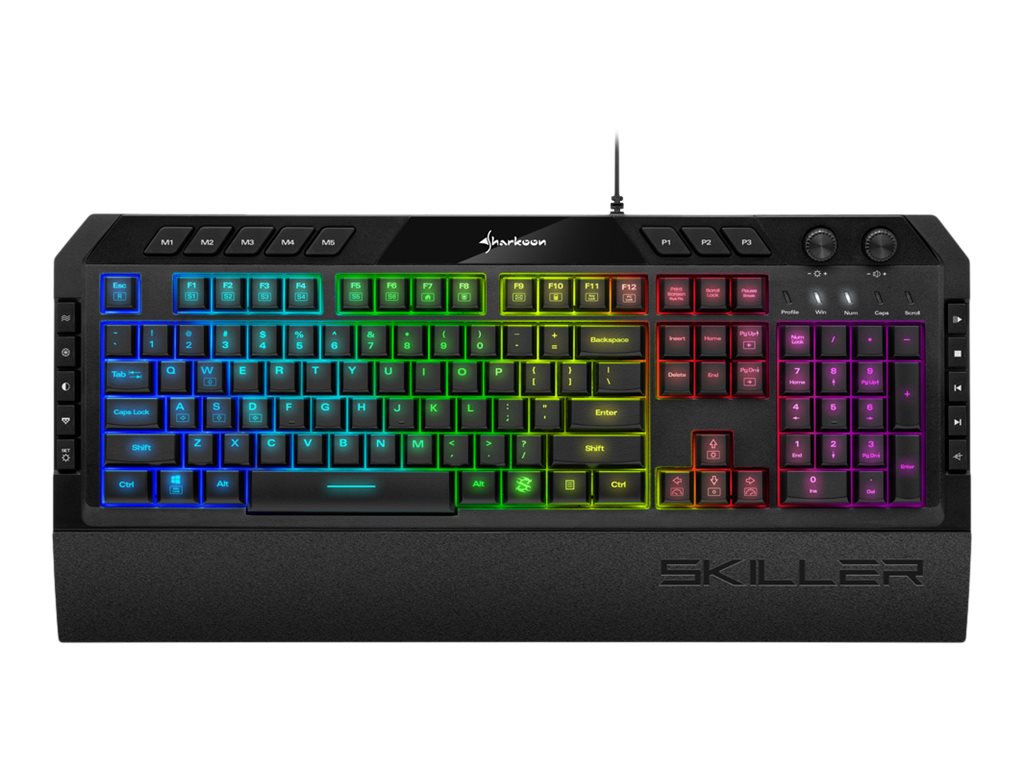 Skiller SGK5 - RGB - Rubber Dome - Kabelgebunden - DE