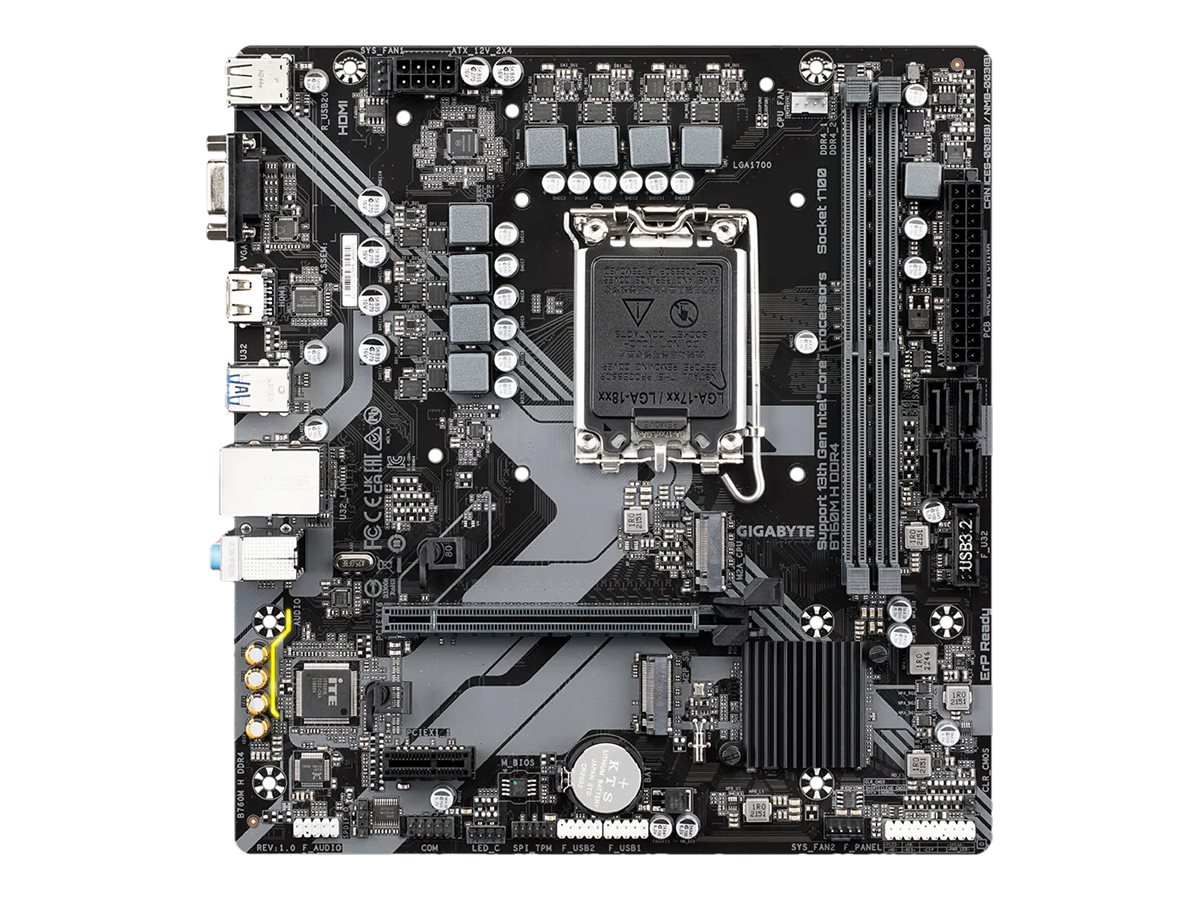 B760M H (DDR4) - Intel B760 - So. 1700 - mATX
