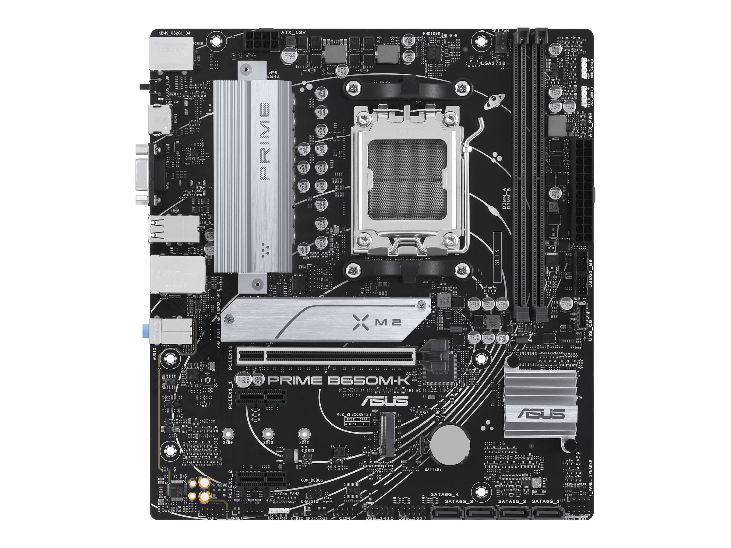 Prime B650M-K - AMD B650 - So. AM5 - mATX