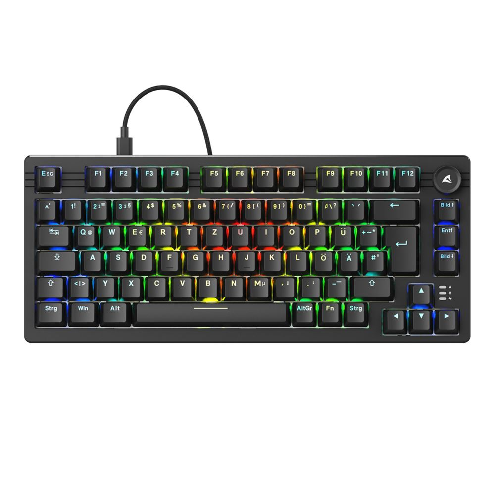 Gaming Tastatur Skiller SGK25 schwarz DE