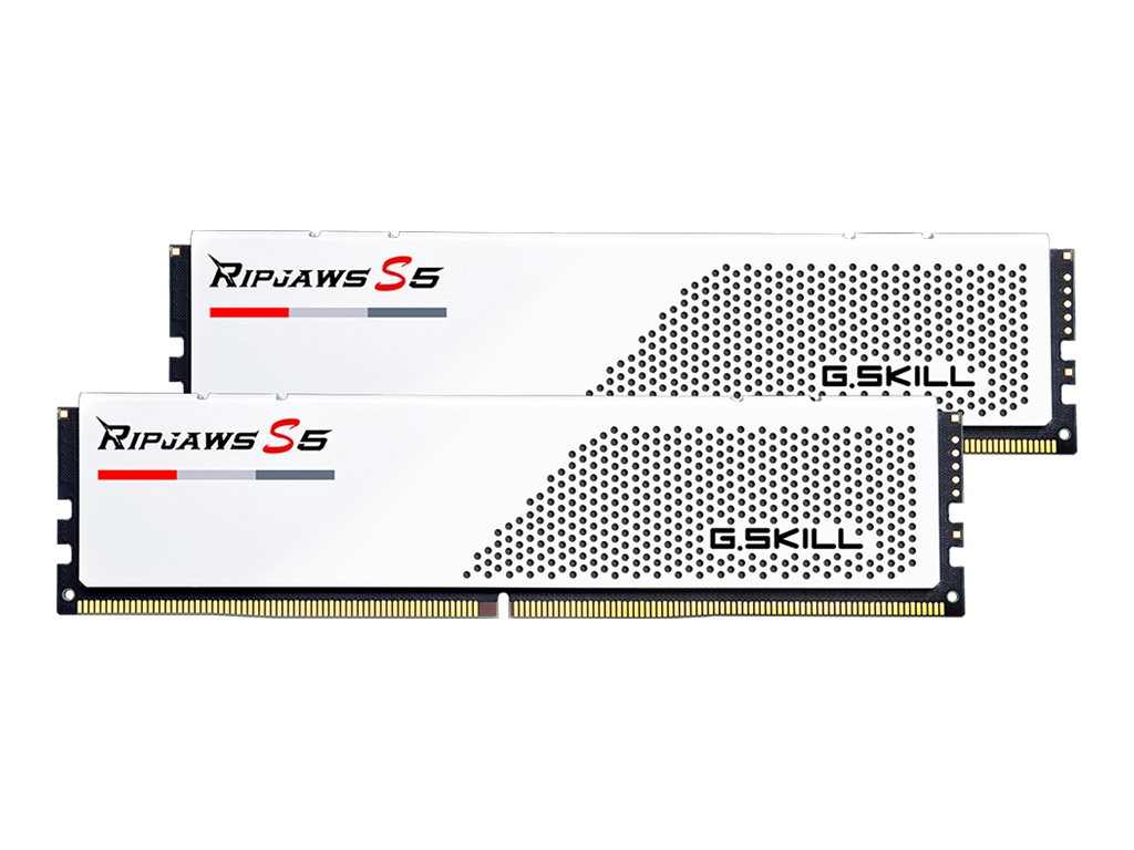 2x 32GB (64GB Kit) DDR5-6000 G.Skill Ripjaws S5 weiß CL30 (Intel XMP)