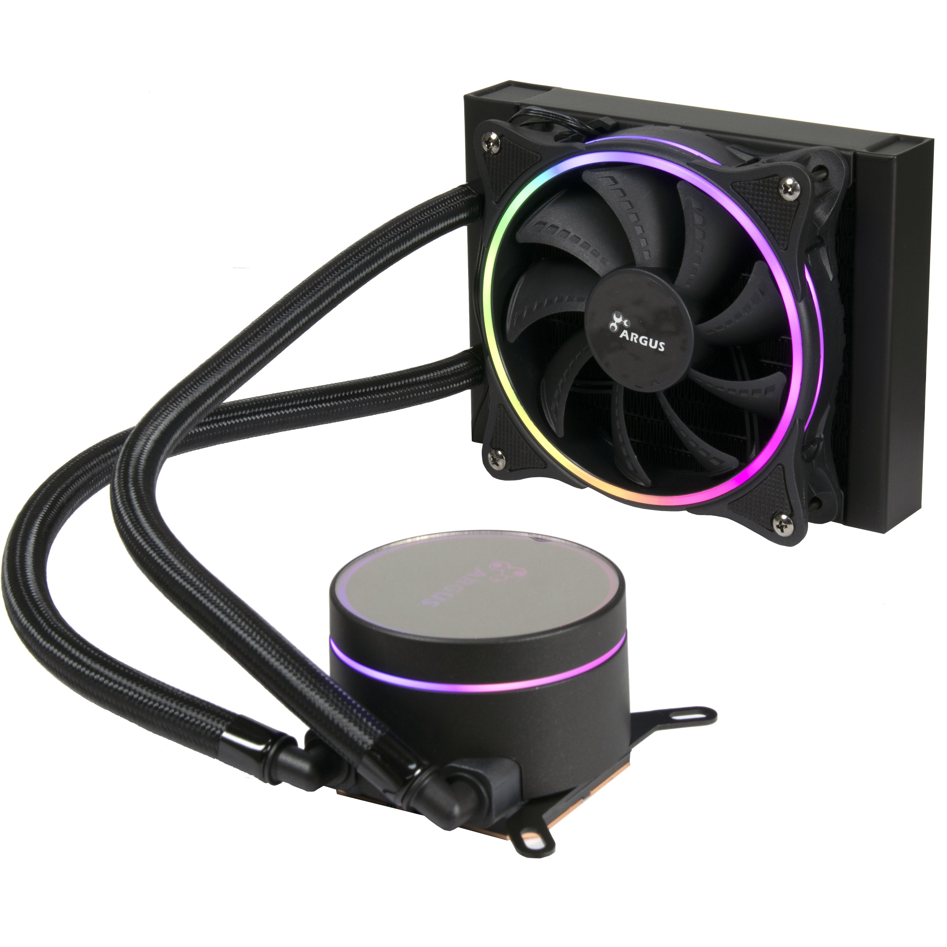 Inter-Tech Kühler ARGUS Iceman LC-120 RGB AIO Wasserkühlung