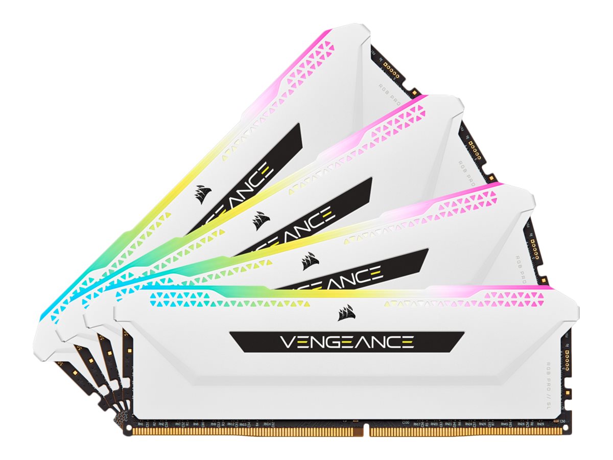 DDR4  64GB PC 3200 CL16 CORSAIR KIT (4x16GB) Vengeance RGB P retail