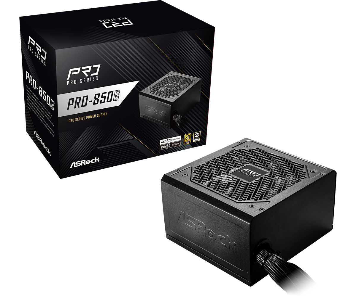 Pro Series PRO-850G       850W ATX 80+ Gold     black