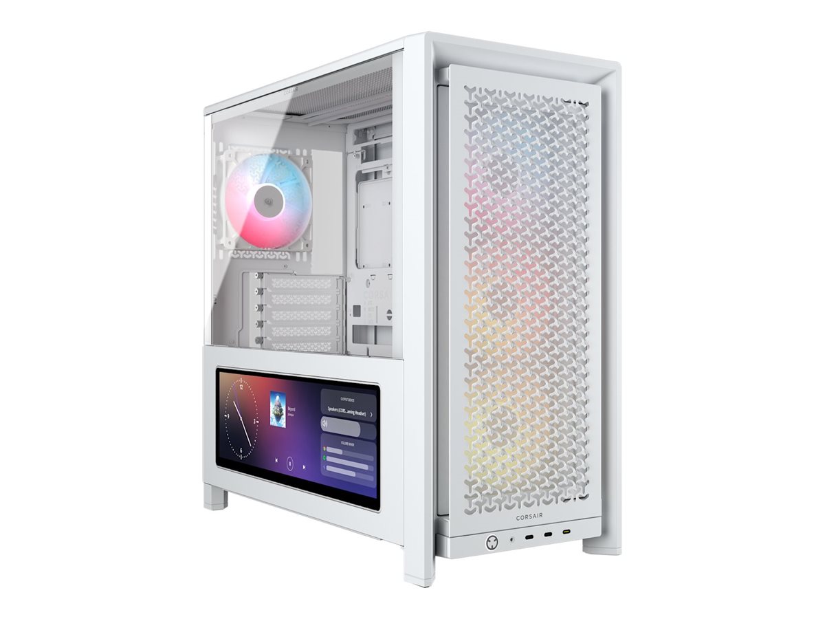 Midi FRAME 4000D LCD RS ARGB Mid-Tower, White